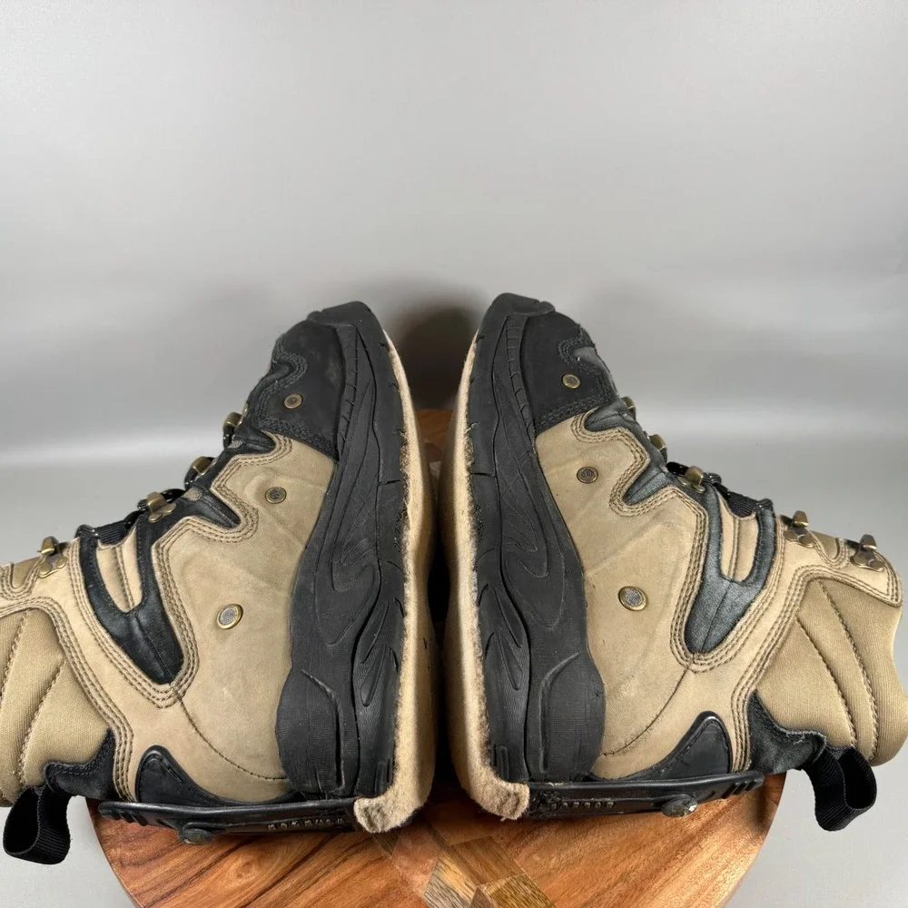 Korkers Sportsman Series Mens Wading Boots Tan Black Felt‎ Sole Size 9 US 8 UK